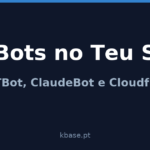 Capa do artigo: AI Bots no Teu Site — GPTBot, ClaudeBot e Cloudflare