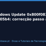 Capa do artigo Windows Update 0x800f0831 e 0x800705b4: correcção passo a passo
